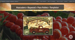 Desktop Screenshot of northcountyfarmersmarkets.com